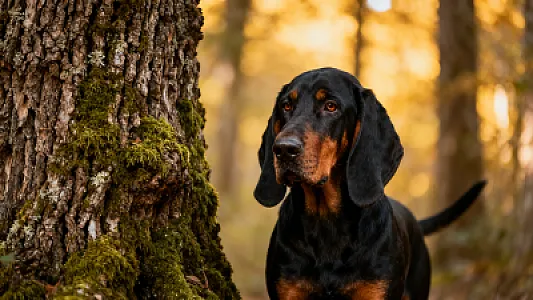 Black and tan Coonhound