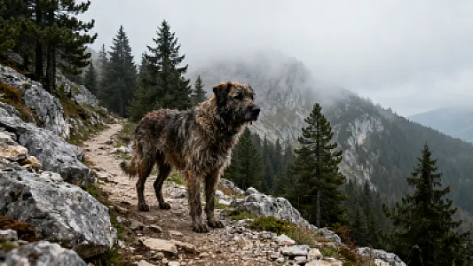 Chien courant de Bosnie à poil dur