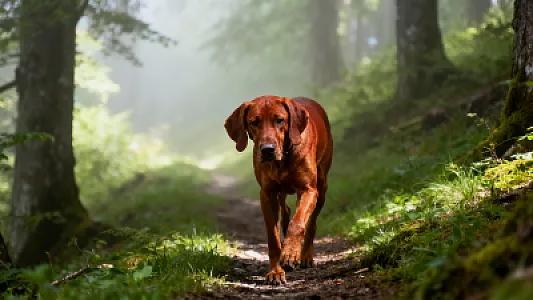 Chien rouge de Bavière
